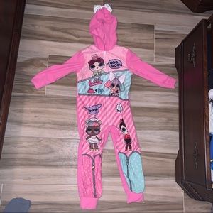 LOL Girl pajamas w cute hoodie